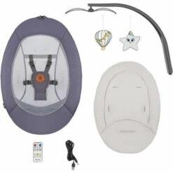 Lionelo Balancelle Ralph Grey Graphite -Produits Pour Bébé le069004618 6