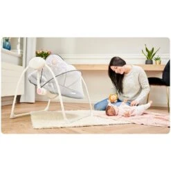 Lionelo Balancelle Ruben Stone Grey Turquoise -Produits Pour Bébé le069058104 6