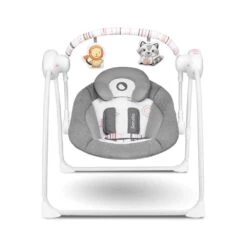 Lionelo Balancelle Ruben Stone Grey Rose -Produits Pour Bébé le069058111 1