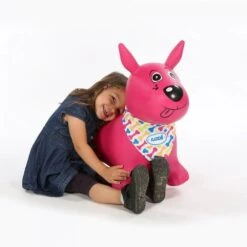 Mon Chien Sauteur Rose -Produits Pour Bébé lj082027773 1