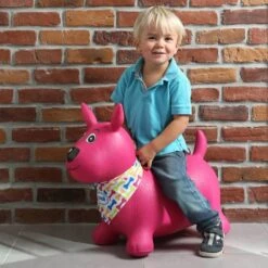 Mon Chien Sauteur Rose -Produits Pour Bébé lj082027773 4