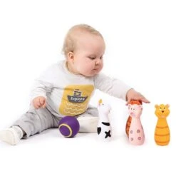 Jeu De Quilles Souples Animaux -Produits Pour Bébé lj084234559 1
