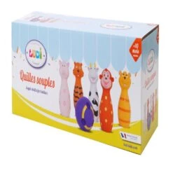 Jeu De Quilles Souples Animaux -Produits Pour Bébé lj084234559 5