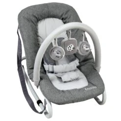 Transat Balancelle Avec Barre De Jeux Et Harnais 5 Points