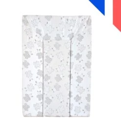Matelas à Langer 3 Pentes En Pvc. Dimension : 48 X 77 Cm Lapin Pyjama