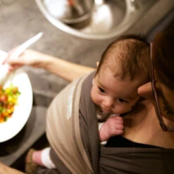 Echarpe De Portage L'originale Anthracite, Olive 23 Echarpe De Portage L'originale Anthracite, Olive -Produits Pour Bébé lr046112150 10