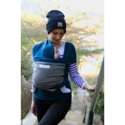 Écharpe De Portage L'originale Bleu Paon Poche éléphant -Produits Pour Bébé lr046141271 2