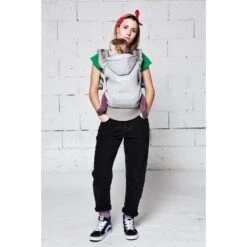 Porte Bébé Hoodiecarrier Pack évolution Gris Athlétique 0-36m -Produits Pour Bébé lr046143305 5