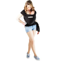 Echarpe De Portage Basic Bio Noir -Produits Pour Bébé lr046143664 2