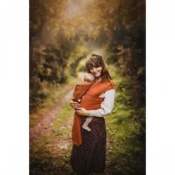 Écharpe De Portage La Basic Fauve Coton Bio -Produits Pour Bébé lr046143787 3