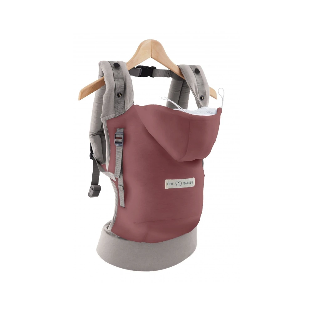 Porte Bébé Hoodiecarrier Bois De Rose 3 Porte Bébé Hoodiecarrier Bois De Rose