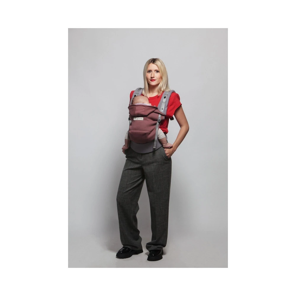 Porte Bébé Hoodiecarrier Bois De Rose 9 Porte Bébé Hoodiecarrier Bois De Rose – Image 7