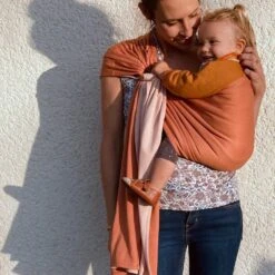Echarpe De Portage Sans Nœud - Nude, Caramel (réversible) 24 Echarpe De Portage Sans Nœud - Nude, Caramel (réversible) -Produits Pour Bébé lr046175760 10