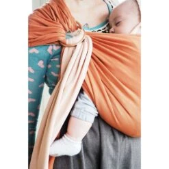 Echarpe De Portage Sans Nœud - Nude, Caramel (réversible) 17 Echarpe De Portage Sans Nœud - Nude, Caramel (réversible) -Produits Pour Bébé lr046175760 3