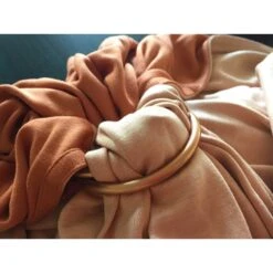 Echarpe De Portage Sans Nœud - Nude, Caramel (réversible) 18 Echarpe De Portage Sans Nœud - Nude, Caramel (réversible) -Produits Pour Bébé lr046175760 4
