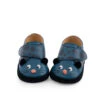 Moulin Roty Chaussons Cuir Bébé 12-18 Mois Bleu Dans La Jungle -Produits Pour Bébé mr067085228