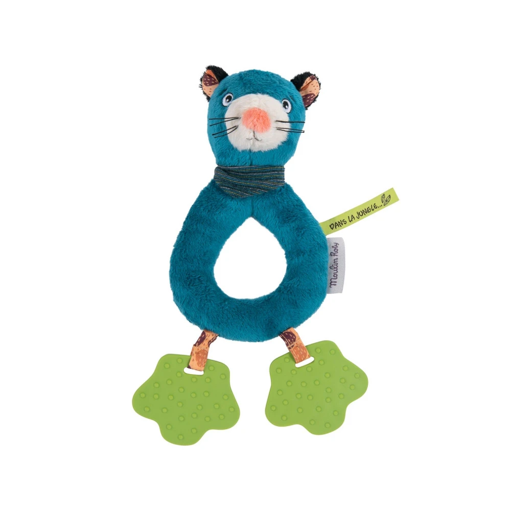 Moulin Roty Anneau-hochet Dans La Jungle - Zimba 3 Moulin Roty Anneau-hochet Dans La Jungle - Zimba