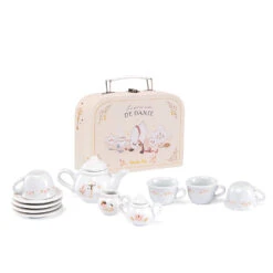 Moulin Roty Valise Dînette Thé Porcelaine La Petite école De Danse