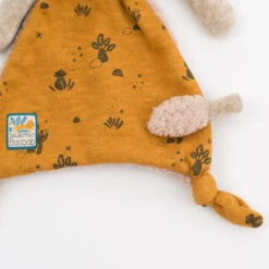 Moulin Roty Doudou Attache-tétine Lion Sous Mon Baobab -Produits Pour Bébé mr083390194 4