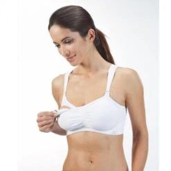 NUK Soutien-gorge D'allaitement Ajustable Blanc M