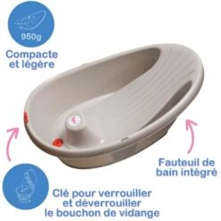 Mini Baignoire Grise -Produits Pour Bébé nf092217411 1