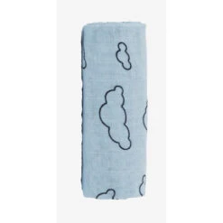 Lange 115 X 115 Cm Viscose De Bambou - Nuage (blanc Ou Bleu) 6 Lange 115 X 115 Cm Viscose De Bambou - Nuage (blanc Ou Bleu) -Produits Pour Bébé nx121037960 1