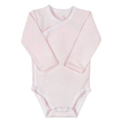 Body Croisé 1 Mois Sophie La Girafe Rose