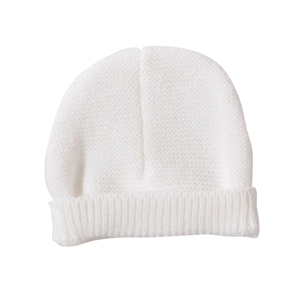 Kit Naissance Bébé Brassière, Bonnet Et Chaussons - Blanc 6 Kit Naissance Bébé Brassière, Bonnet Et Chaussons - Blanc – Image 4
