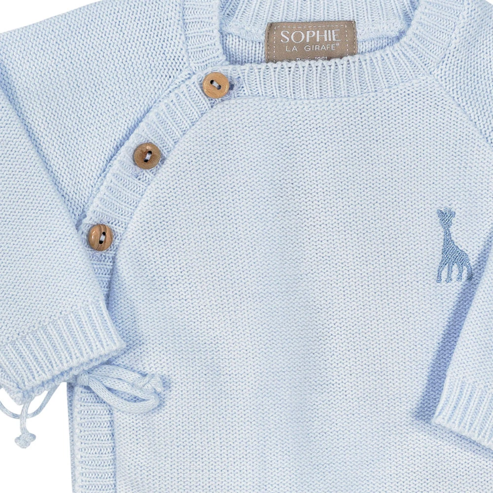 Brassière Sophie La Girafe 1 Mois Bleu 4 Brassière Sophie La Girafe 1 Mois Bleu – Image 2