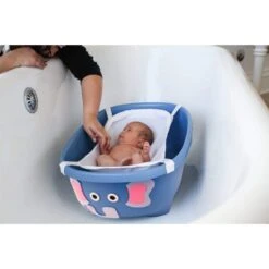 Baignoire Bébé Compacte Avec Filet éléphant -Produits Pour Bébé pl092306292 2