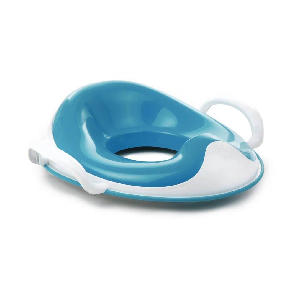 Réducteur Toilette Bébé Weepod Bleu/blanc 3 Réducteur Toilette Bébé Weepod Bleu/blanc