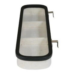 Panier De Rangement à Suspendre En Coton Bambou 45x12x5 Cm