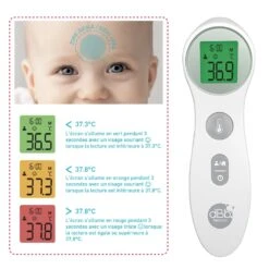 Thermomètre Infrarouge Frontal Et Sans Contact -Produits Pour Bébé rm090015054 5