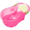 Baignoire Bébé 0-6 Mois + Transat Intégré Rose Translucide -Produits Pour Bébé rm092206248