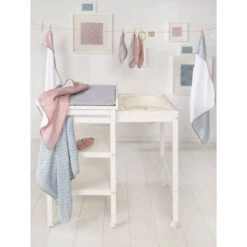 Roba Table à Langer Avec Baignoire Coulissante Baby Pool Grise Et Son Matelas à Langer -Produits Pour Bébé ro091218400 5