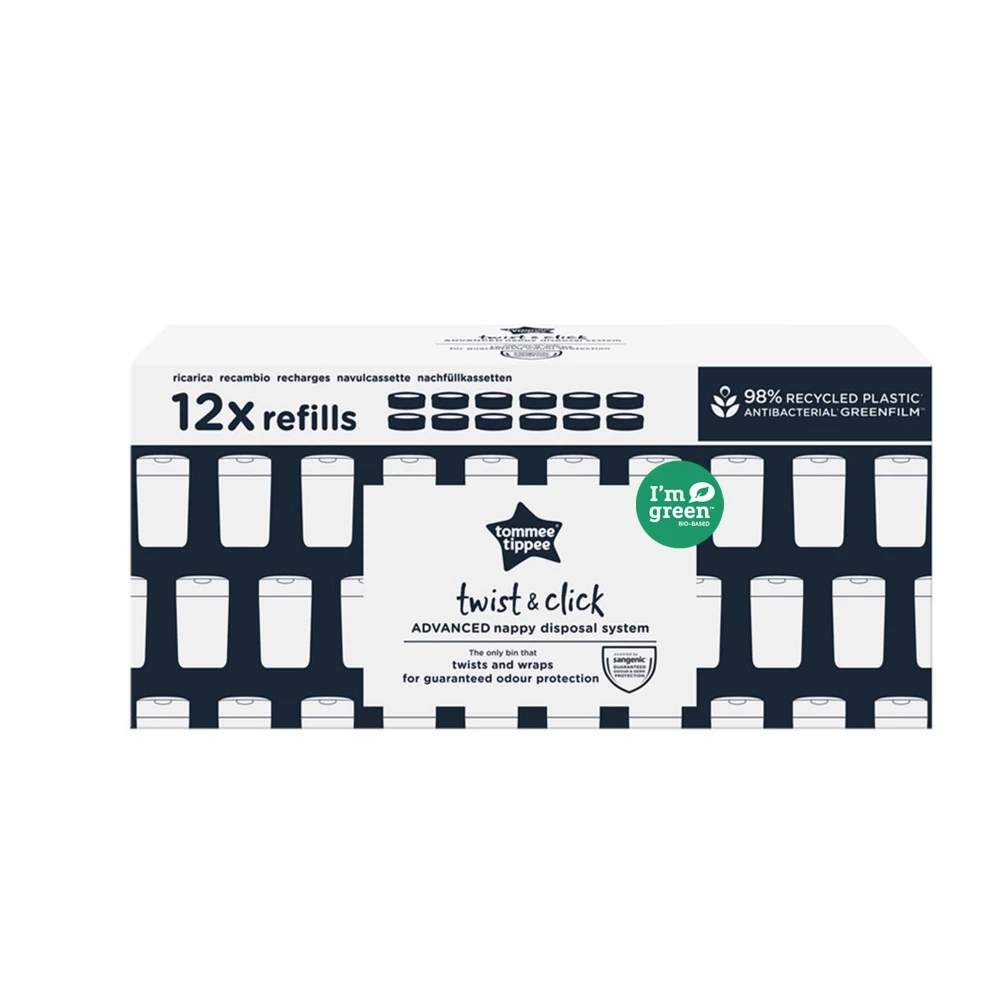 Tommee Tippee Multipack Recharges Twist & Click X12 9 Tommee Tippee Multipack Recharges Twist & Click X12 – Image 7
