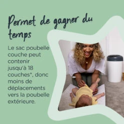 Tommee Tippee Starter Pack Poubelle Simplee + 6 Recharges 17 Tommee Tippee Starter Pack Poubelle Simplee + 6 Recharges -Produits Pour Bébé sg095100207 6