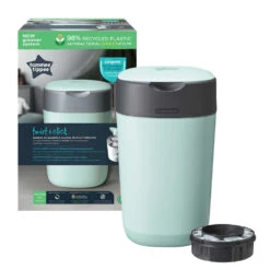 Tommee Tippee Poubelle à Couches Twist & Click Vert