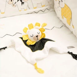 Doudou Mouchoir Pluche Et Pompon -Produits Pour Bébé st08341921 7