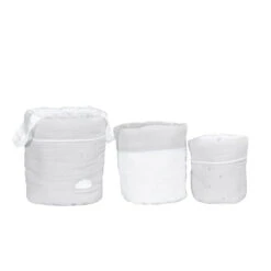 Lot De 3 Corbeille Gigognes Lily Grey