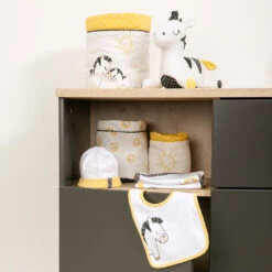 Lot De 3 Corbeille Gigognes Pluche Et Pompon 8 Lot De 3 Corbeille Gigognes Pluche Et Pompon -Produits Pour Bébé st096020170 2