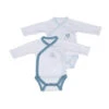 Lot De 2 Bodies Blanc Et Bleu Naissance Lazare -Produits Pour Bébé st121004637