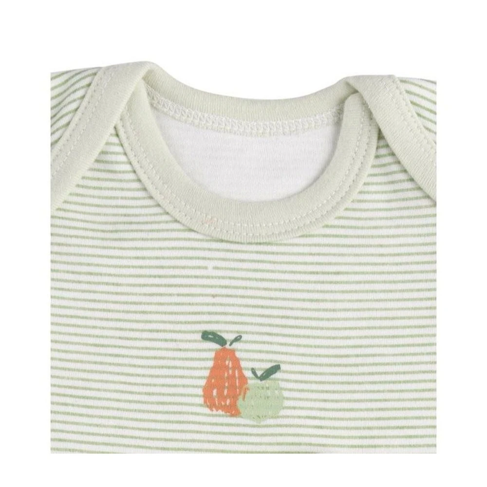 Lot De 3 Bodies 3 Mois Manches Courtes Botanica 4 Lot De 3 Bodies 3 Mois Manches Courtes Botanica – Image 2