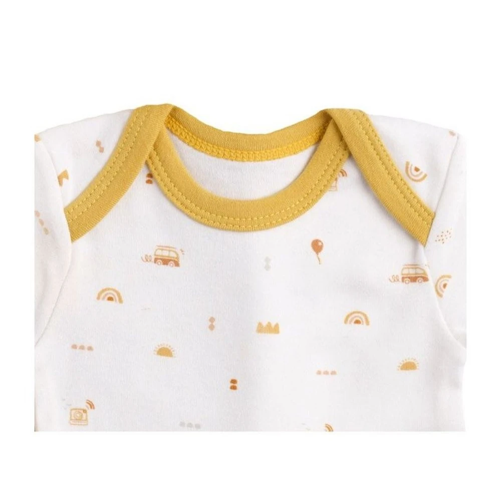 Lot De 3 Bodies 6 Mois Manches Courtes Sunlight 6 Lot De 3 Bodies 6 Mois Manches Courtes Sunlight – Image 4