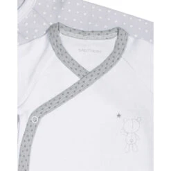 Lot De 2 Bodies Blanc Et Gris Naissance Céleste 5 Lot De 2 Bodies Blanc Et Gris Naissance Céleste -Produits Pour Bébé st121097520 1