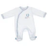 Pyjama Bébé Velours Blanc Montgolfière 1 Mois Lazare -Produits Pour Bébé st125004682