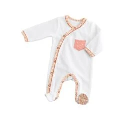 Pyjama Bébé Blanc 3 Mois Esmée
