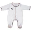 Pyjam A Bébévelours Blanc Miss Fleur De Lune 1 Mois -Produits Pour Bébé st125097397