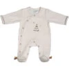 Pyjama Bébé Velours Beige 3 Mois Timouki -Produits Pour Bébé st125097625