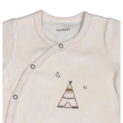 Pyjama Bébé Velours Beige 3 Mois Timouki 7 Pyjama Bébé Velours Beige 3 Mois Timouki -Produits Pour Bébé st125097625 2